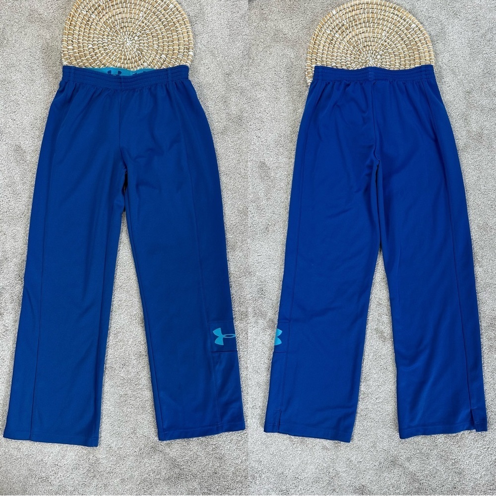Under Armour Women’s All Season Gear Sweat Track Pants Pull On Outdoor in Blue S